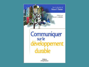 Communiquer sur le développement durable (2005)